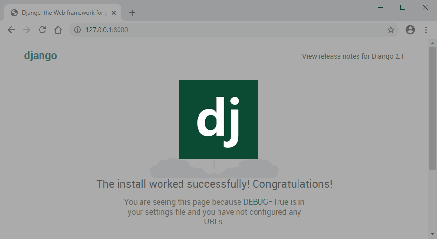 Django Quick Start to Installation