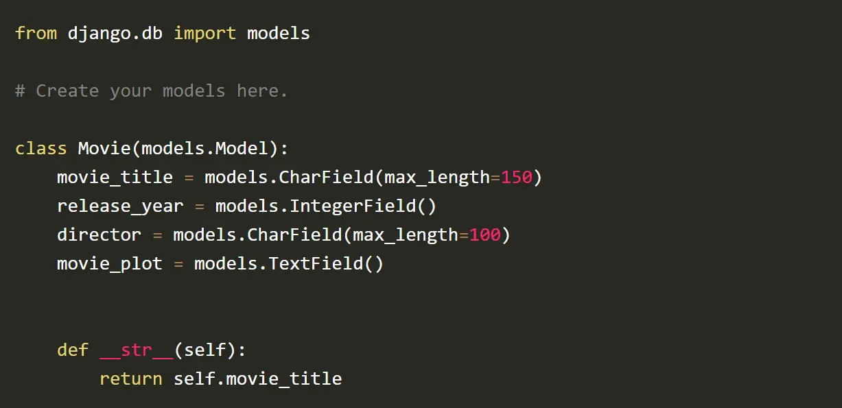How to use Django Models