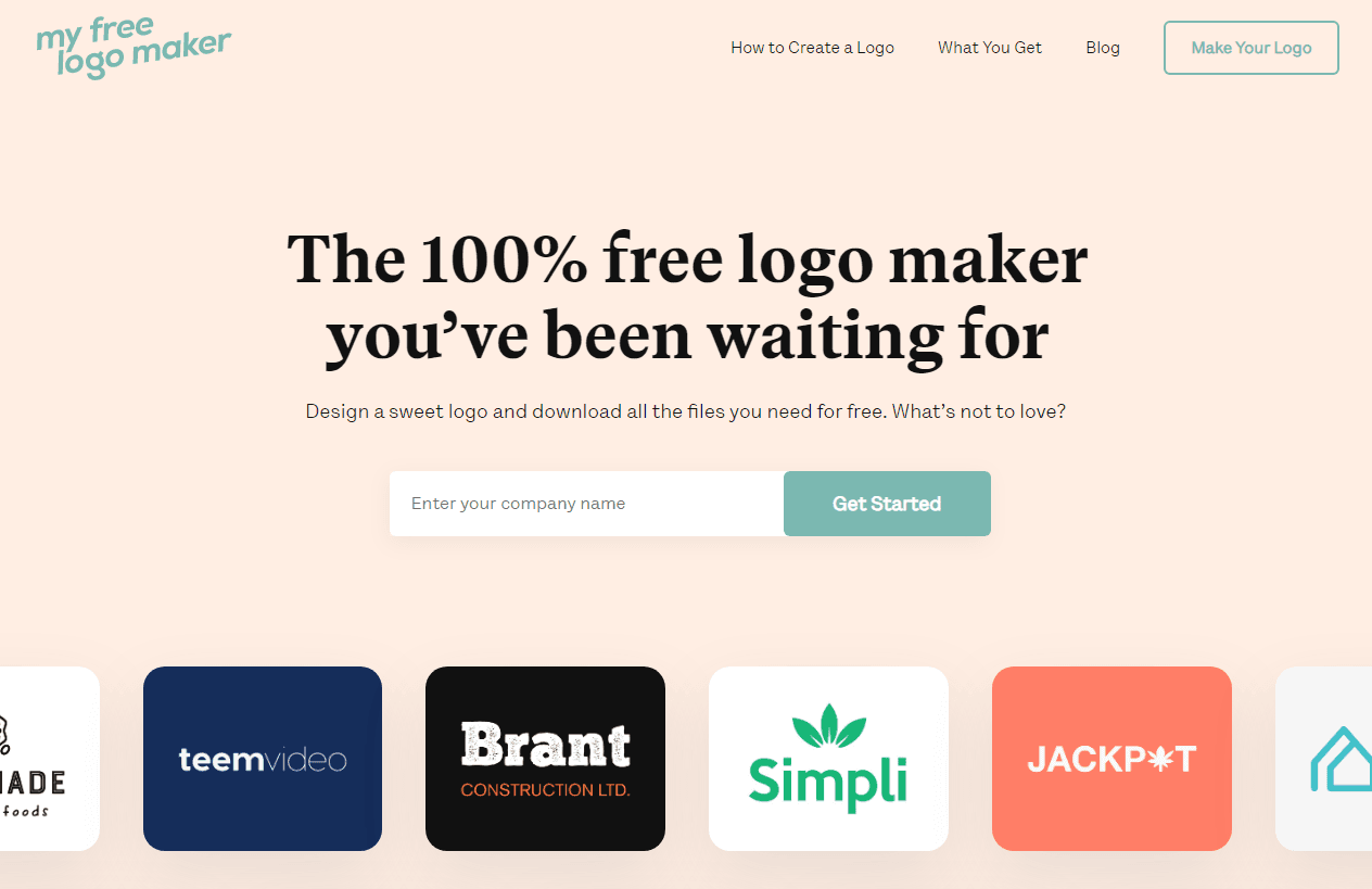 Walkthrough: My Free Logo Maker